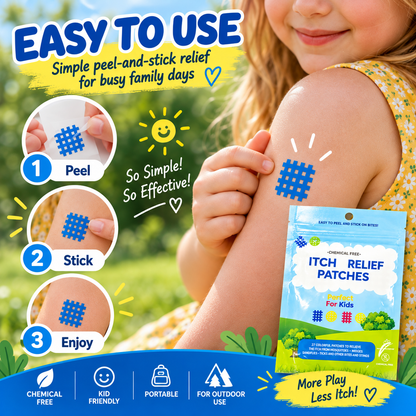✨ Bug Bite Relief Patches – Peel, Stick & Get Back to Your Day
