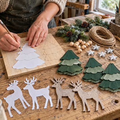 ✨Last Day 70% OFF✨Lighted Woodland Christmas Garland