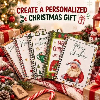 🔥 Christmas Gift Card Book🔥 – 12 Gift Card Pages & Personal Message Holder