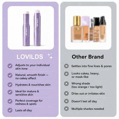 Changing Foundation Stick  – The stick that makes mature skin glow again