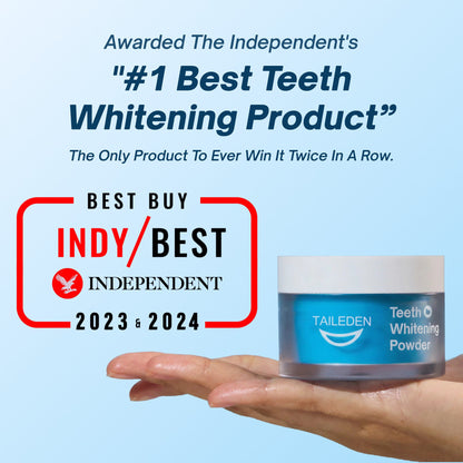 Expert-approved teeth whitening powder