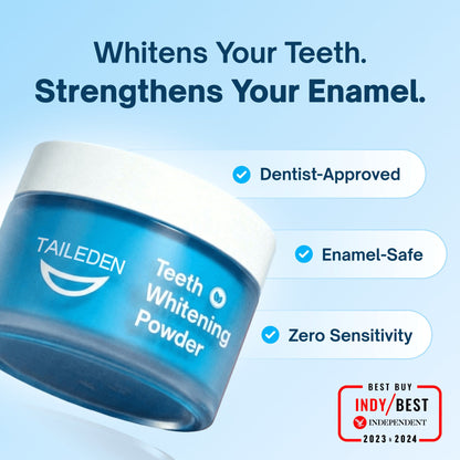 Expert-approved teeth whitening powder